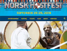 Tablet Screenshot of hostfest.com